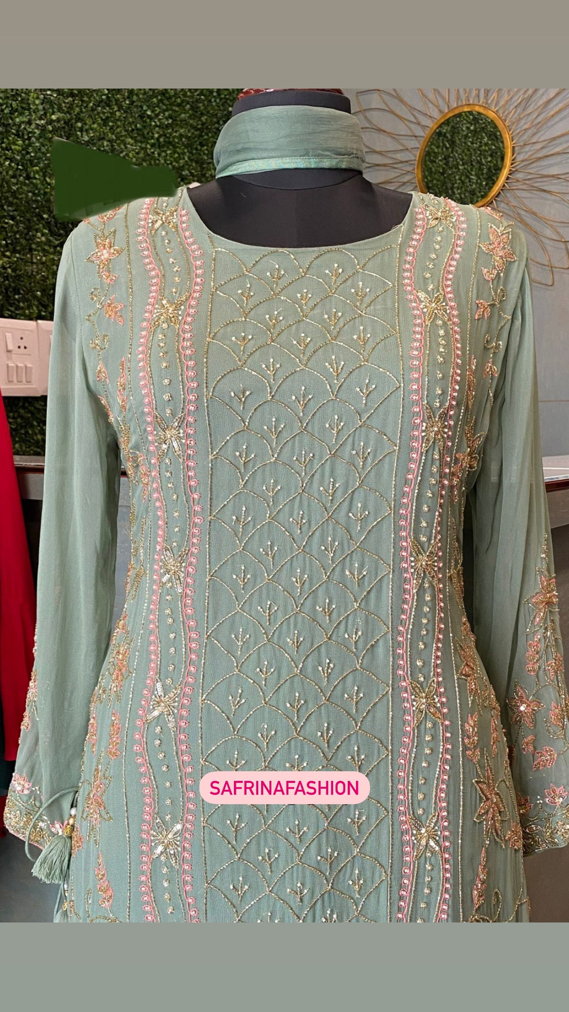 Namani suit Pakistani suit - Saffronfashionindia