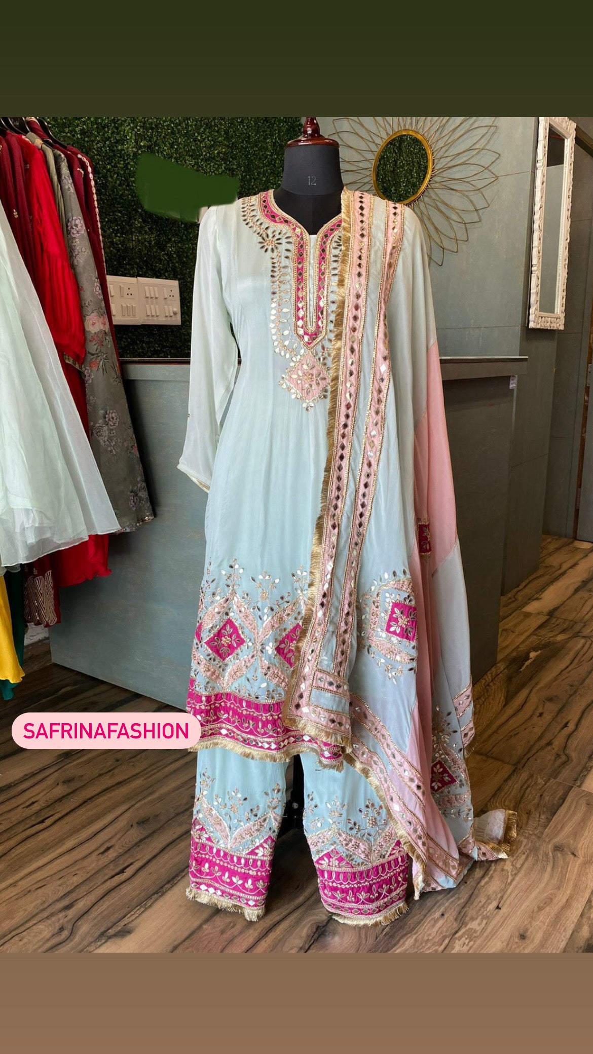Sachina Pakistani Salwar Kameez Indian salwar suit - Saffronfashionindia
