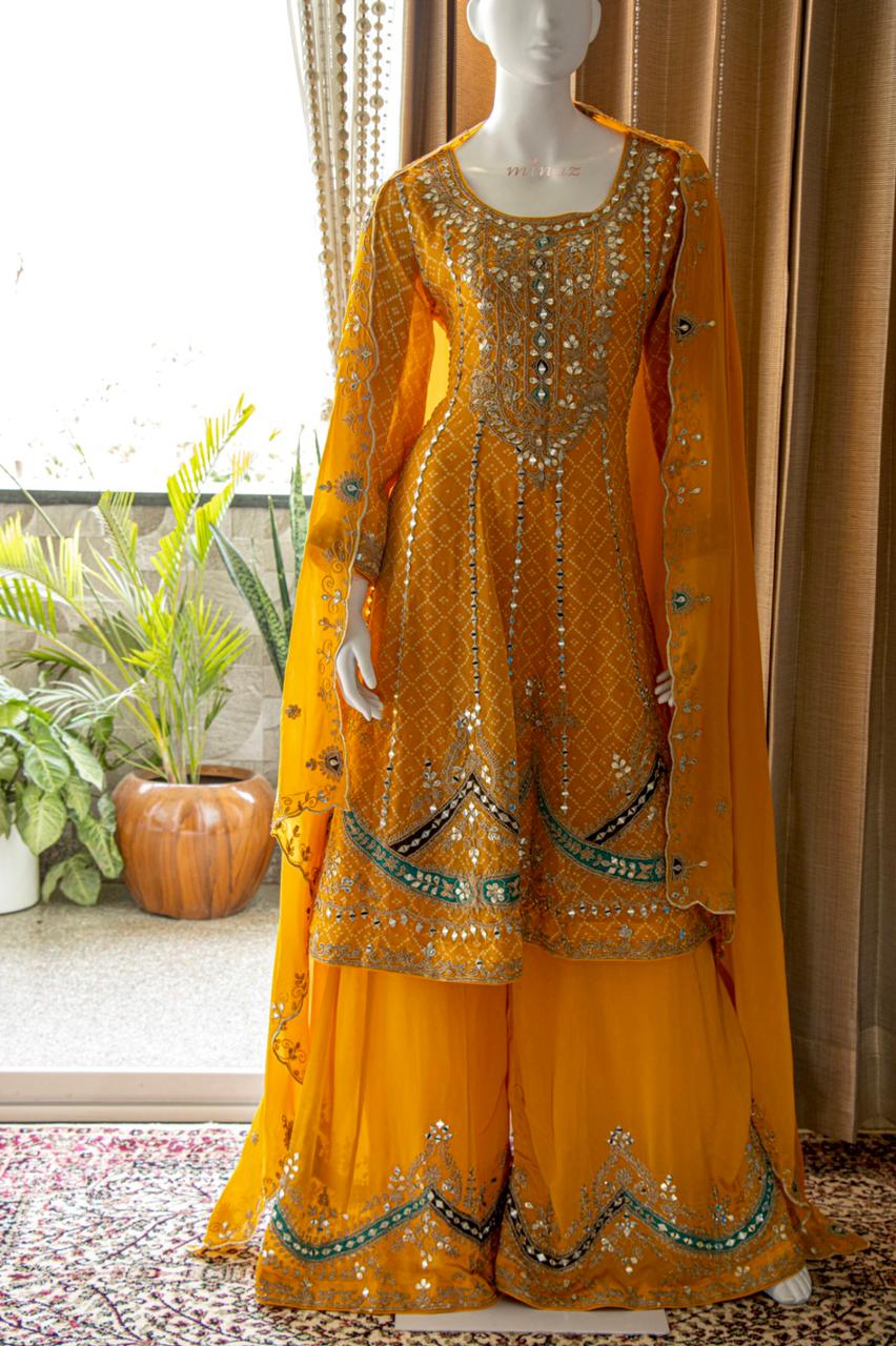 Faiza Anarkali Pakistani dress - Saffronfashionindia