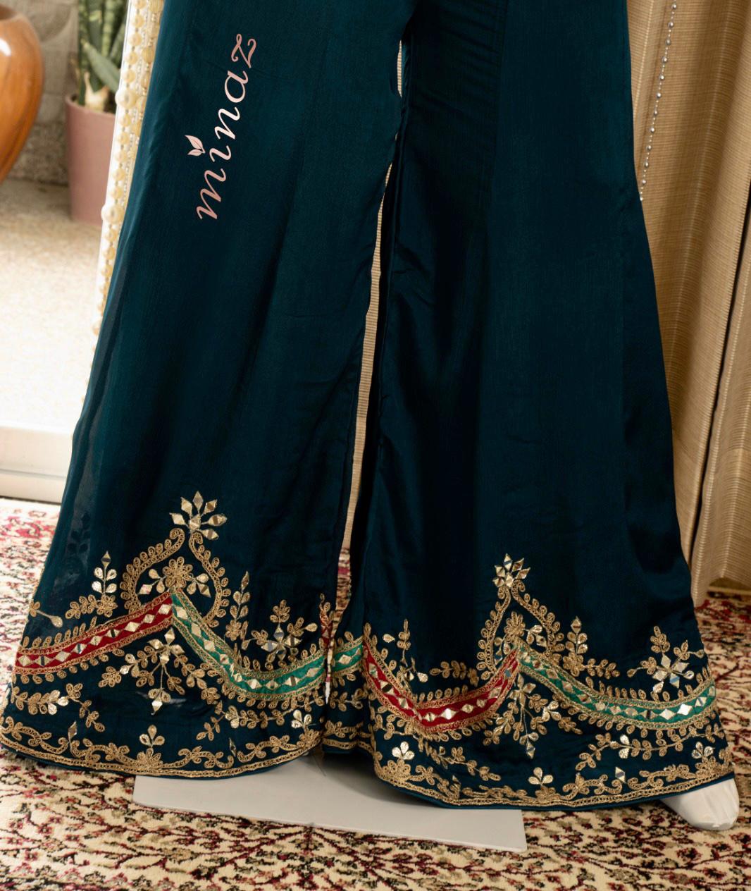 Faiza Anarkali Pakistani dress - Saffronfashionindia