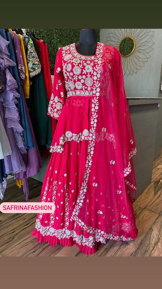 Malvika ramp inspired dress - Saffronfashionindia