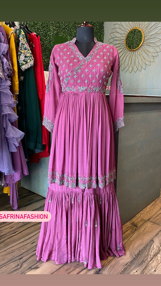 Yasmin kurta dress Pakistani dress indowestern dress - Saffronfashionindia