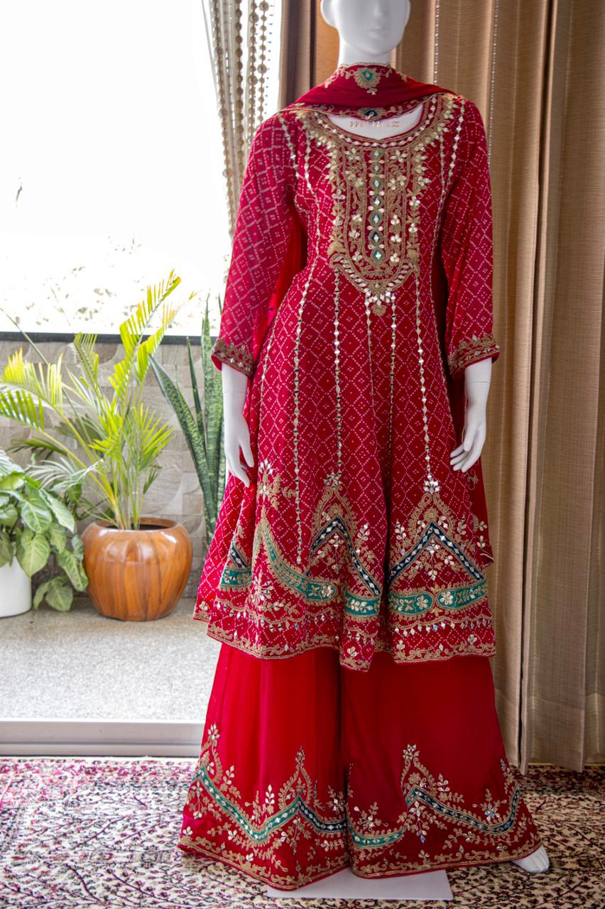 Faiza Anarkali Pakistani dress - Saffronfashionindia