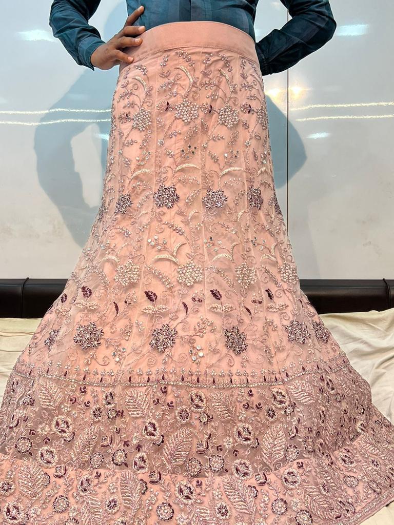 Shantipriya sangeet inspired lehanga choli - Saffronfashionindia
