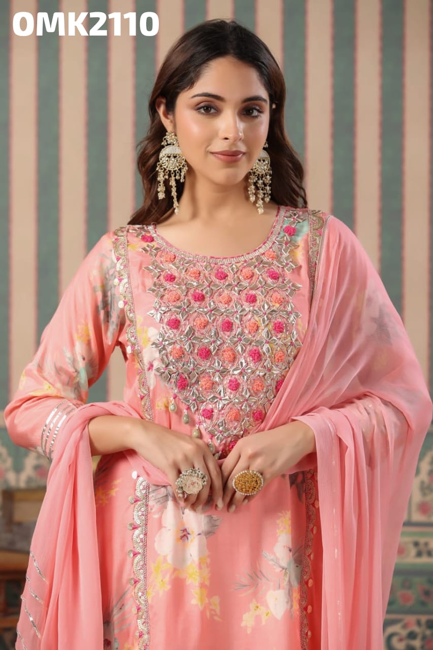 Pishaki floral sharara dress - Saffronfashionindia