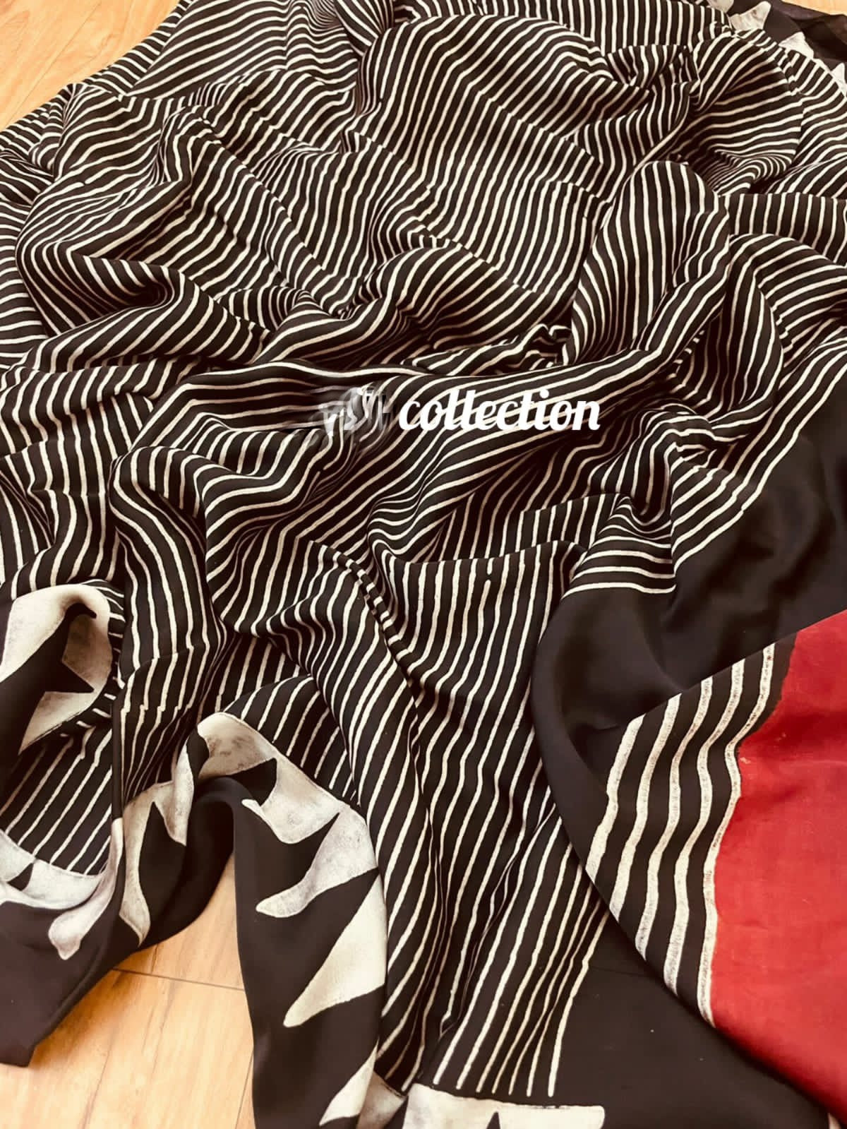 Vanisha amrakhand modal silk saree - Saffronfashionindia