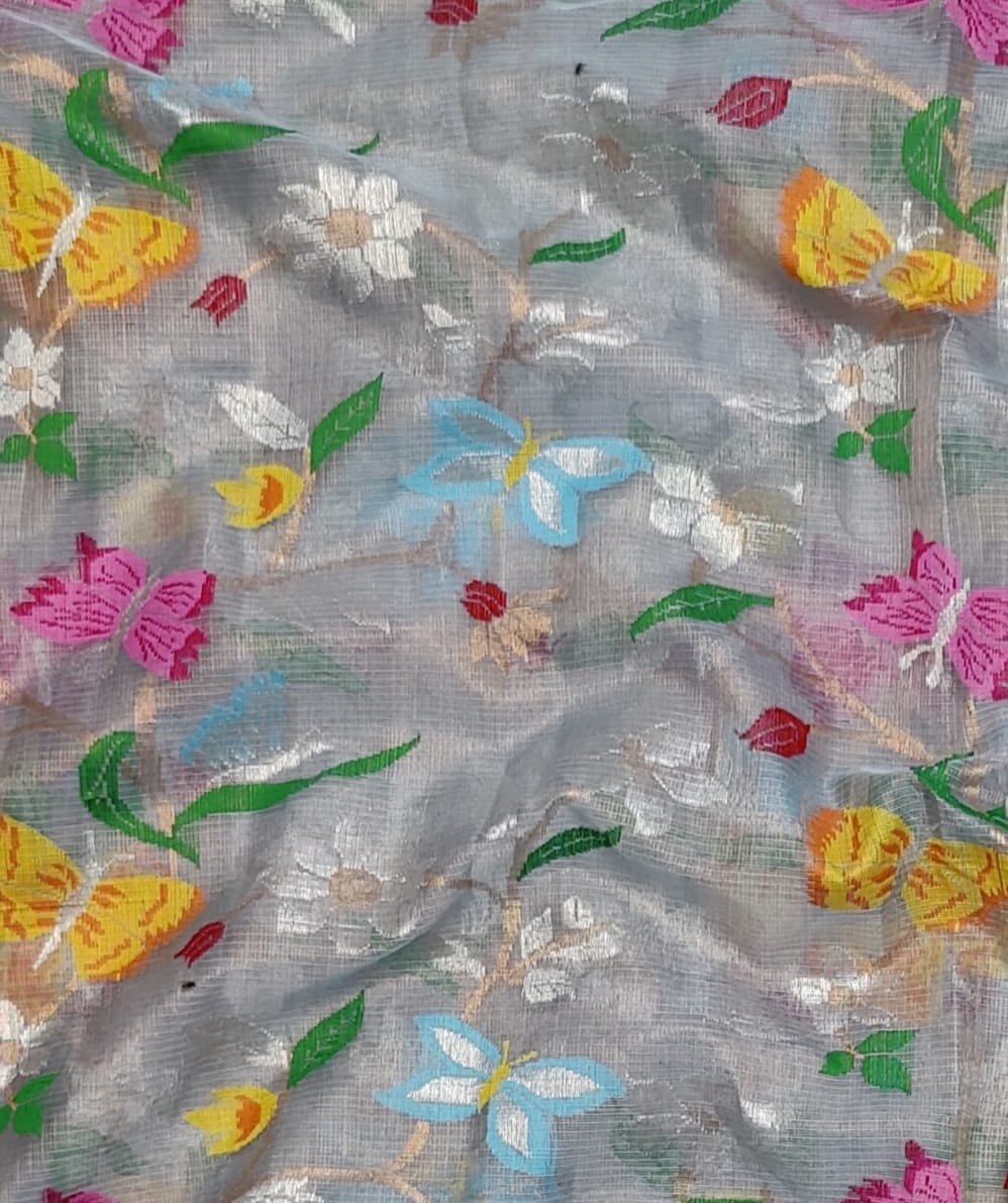 Shenaaz zari kota handloom weaver sarees - Saffronfashionindia