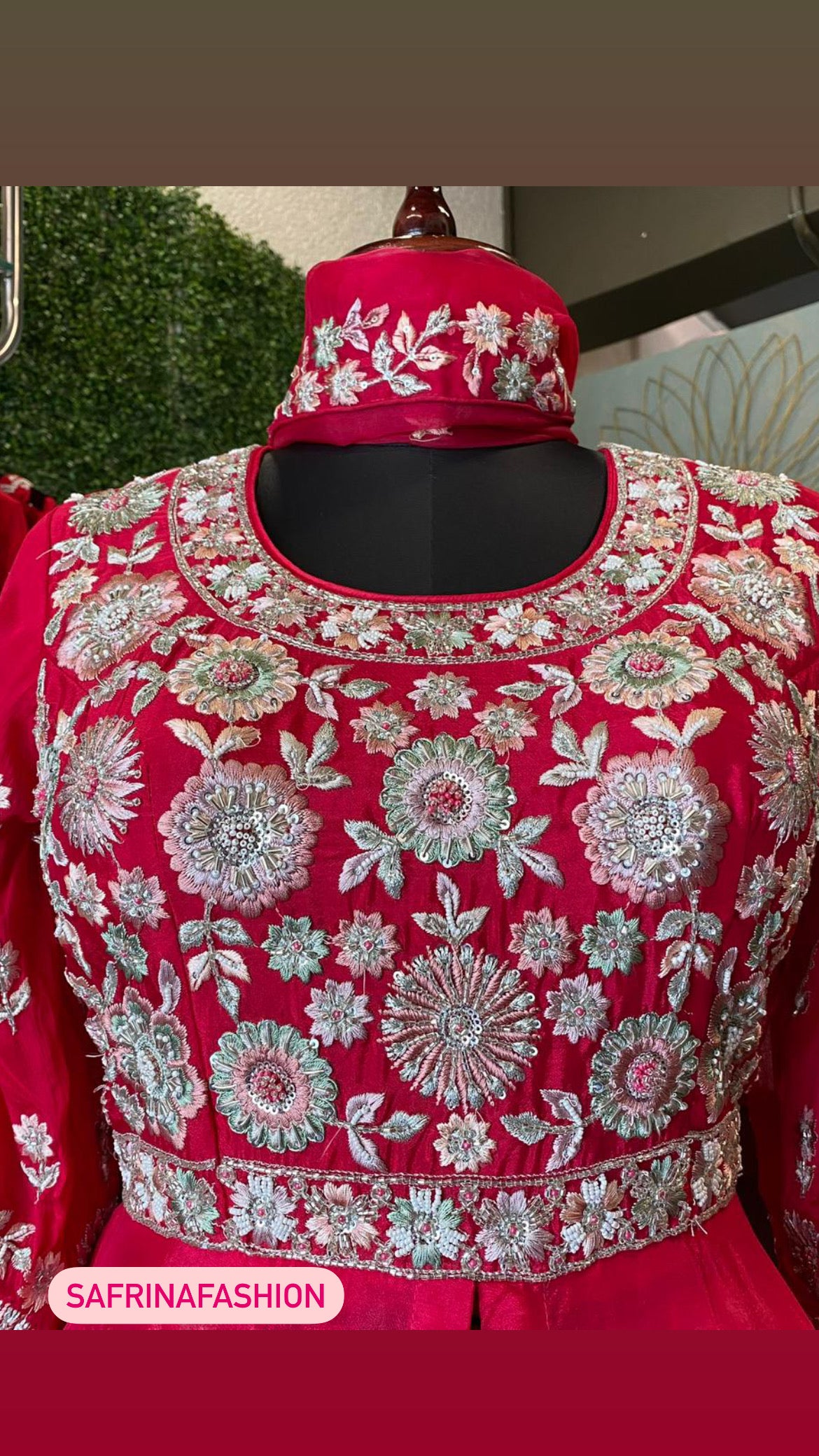 Malvika ramp inspired dress - Saffronfashionindia