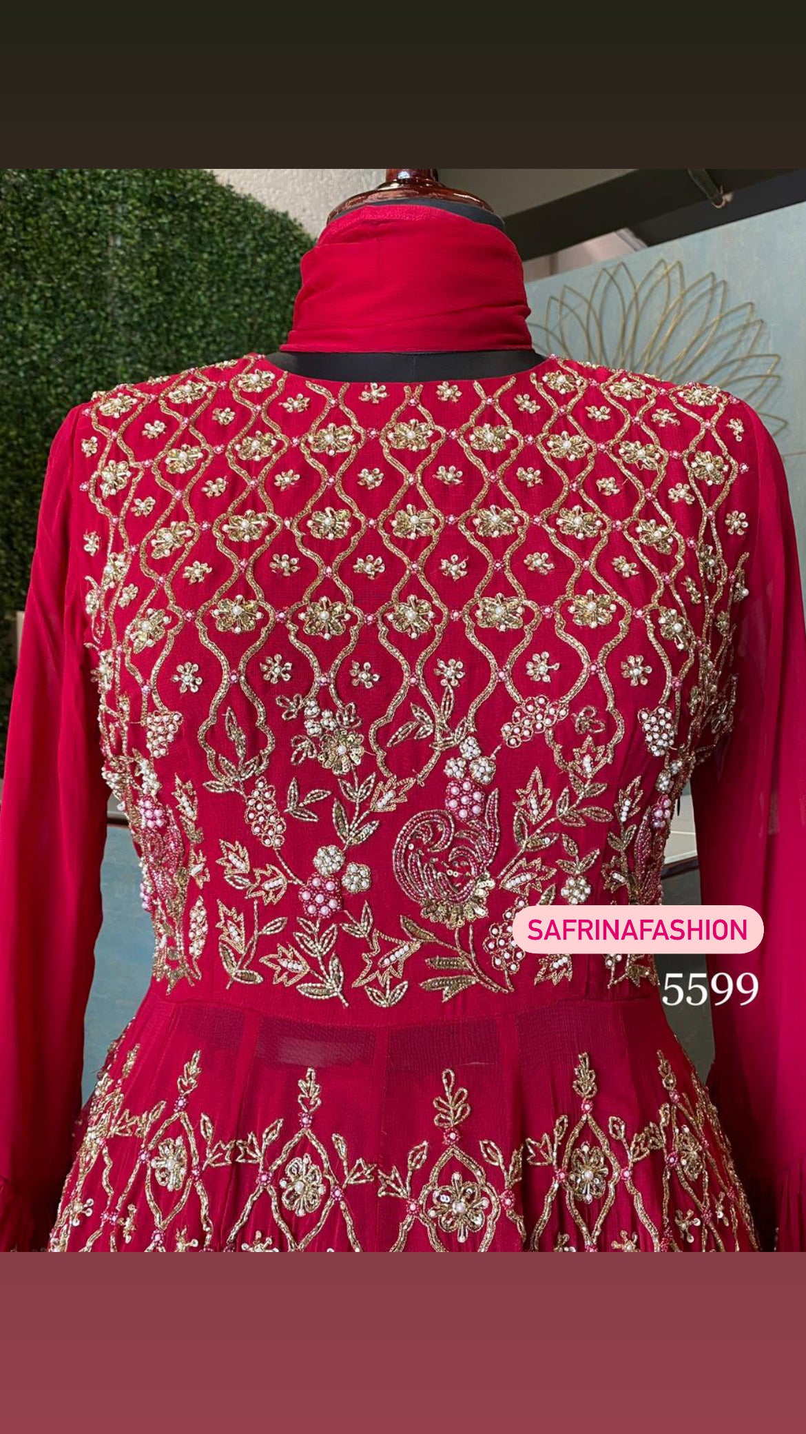 Gulashi peplum styled kurta dress - Saffronfashionindia