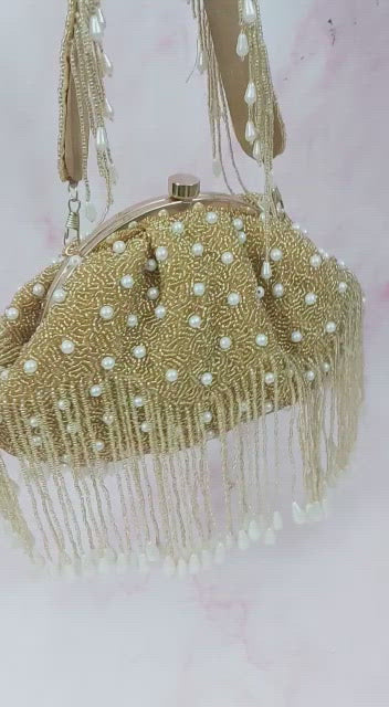 Designer clutch bag