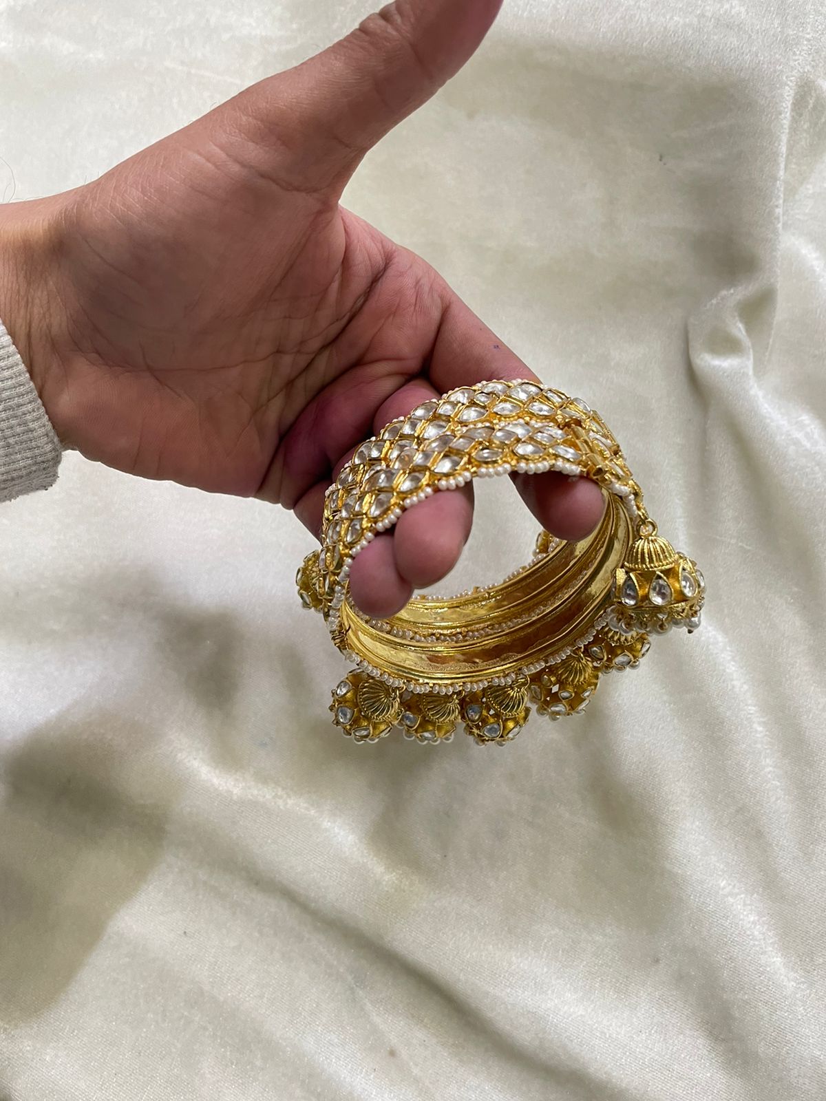 Ghungroo inspired bangle - Saffronfashionindia