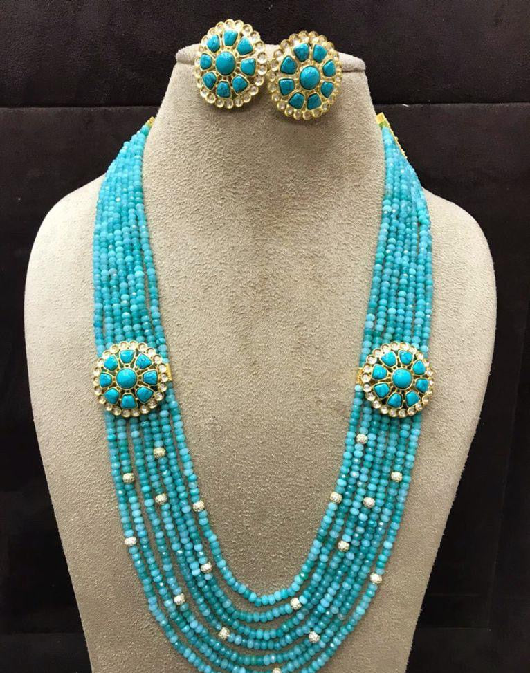 Morni Mala necklace set - Saffronfashionindia
