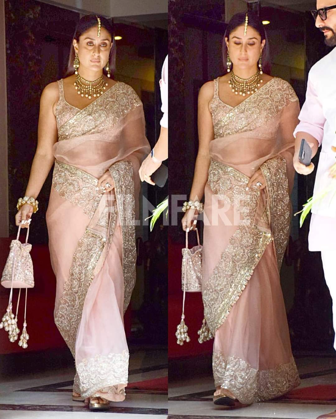 Kareena inspired beautiful saree - Saffronfashionindia