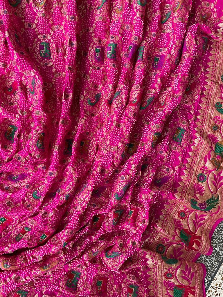 Traditional inspired beautiful dupatta - Saffronfashionindia