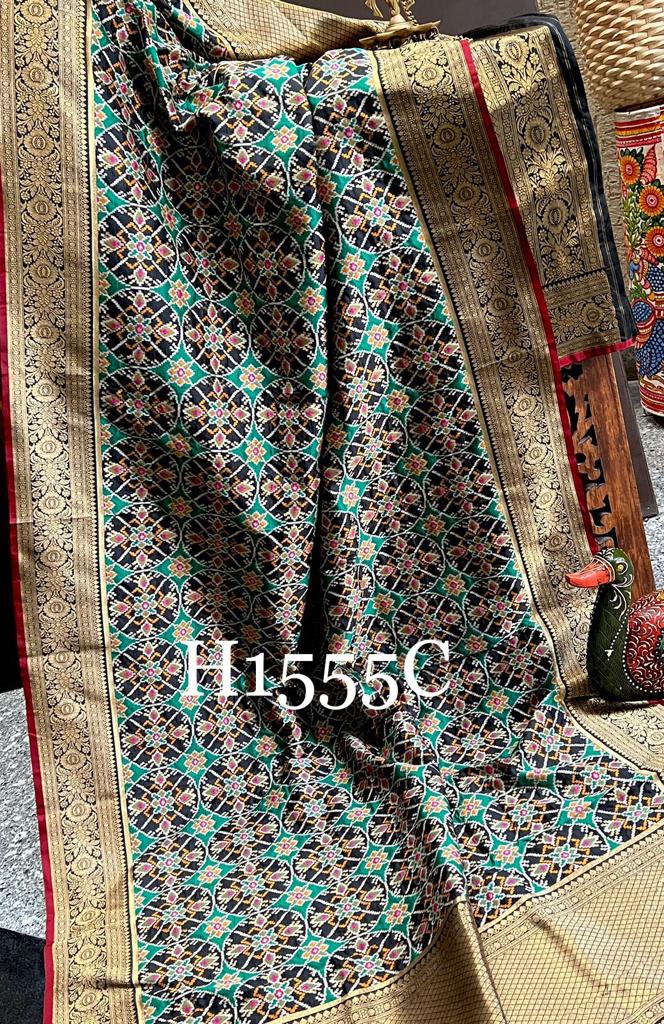Patola zari dupatta - Saffronfashionindia