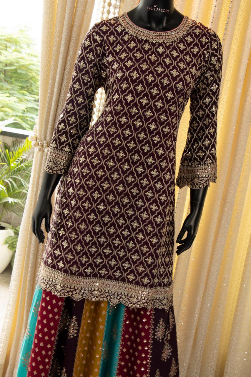 Ruksana Pakistani dress - Saffronfashionindia