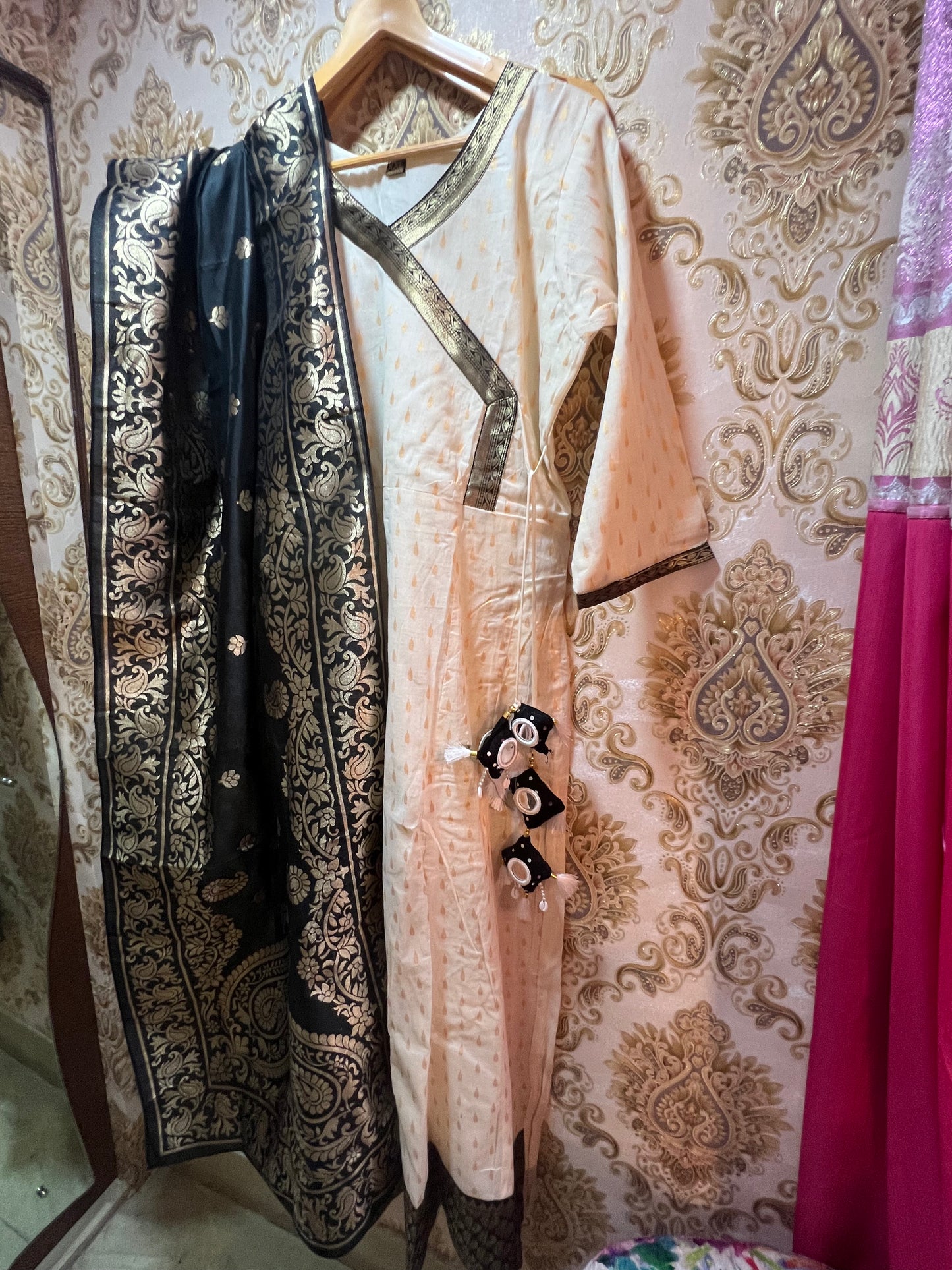 Charu angrakha styled Kurti - Saffronfashionindia