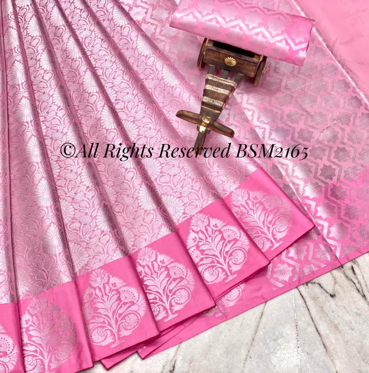 Tissue silk saree - Saffronfashionindia