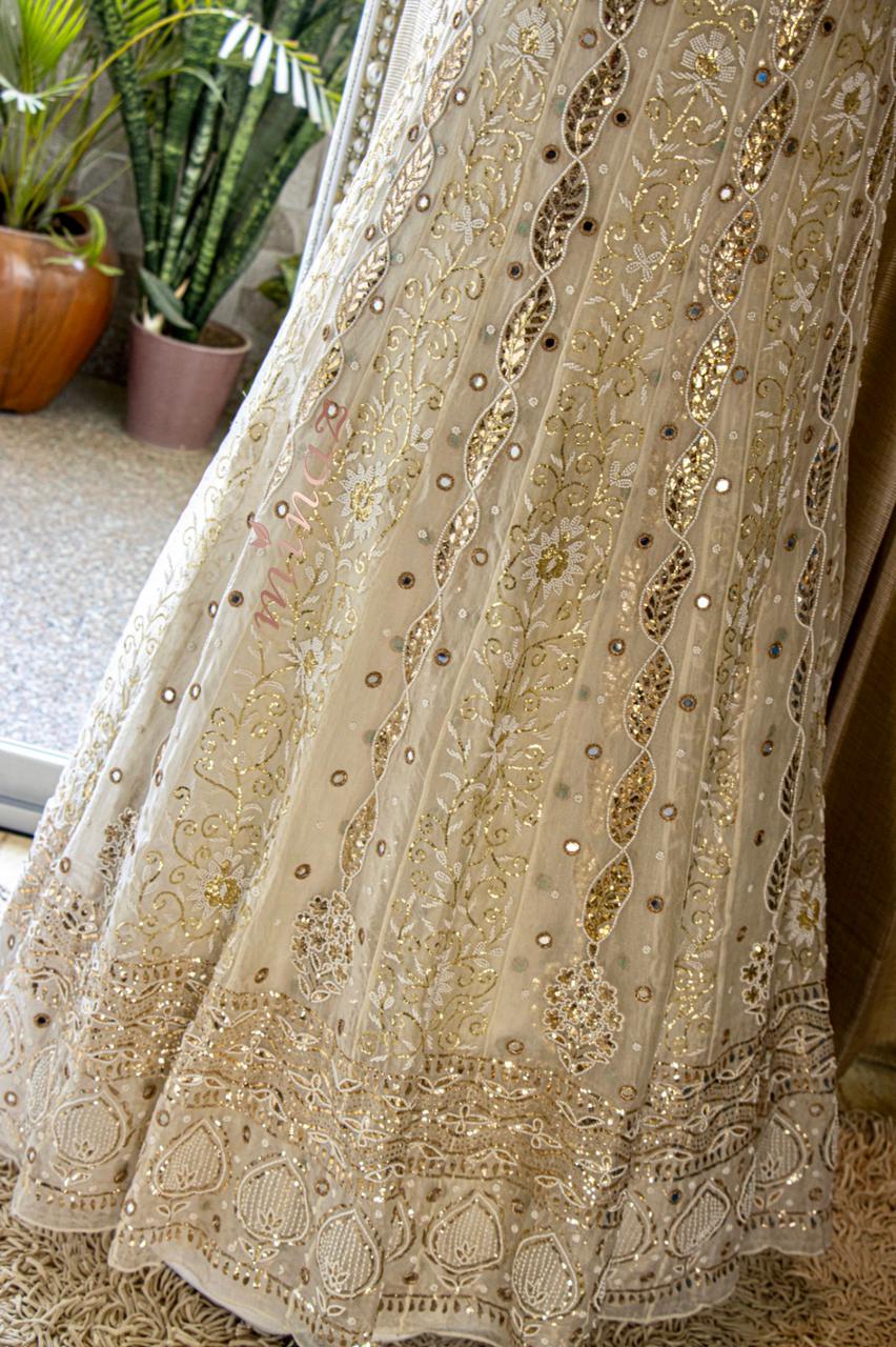 Mahavir elegant Anarkali dress - Saffronfashionindia