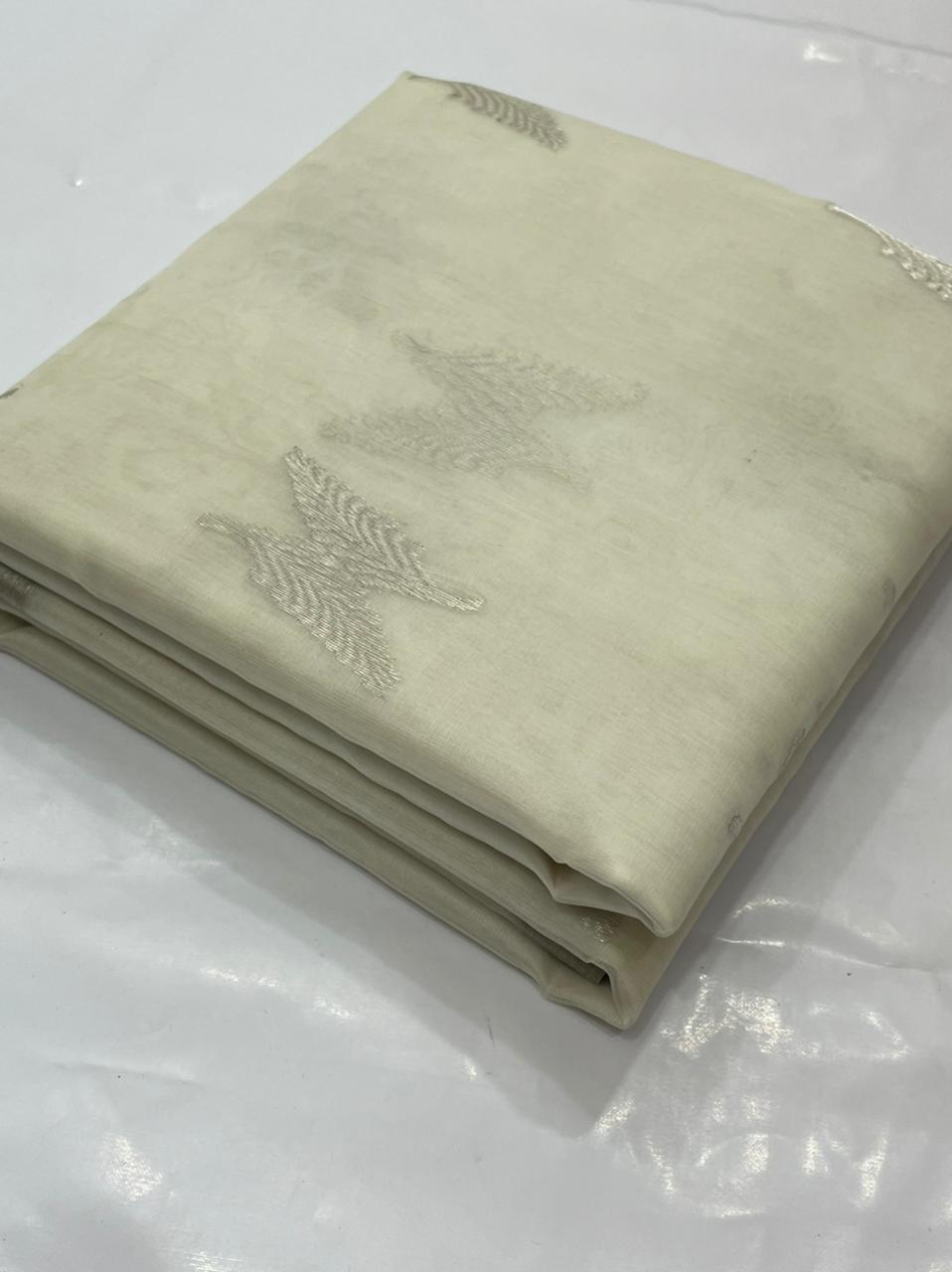 Falish Chanderi saree - Saffronfashionindia