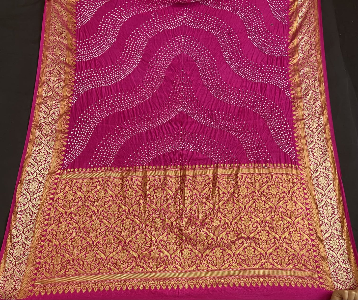 Shirin kanjivaram dupatta/dupatta - Saffronfashionindia