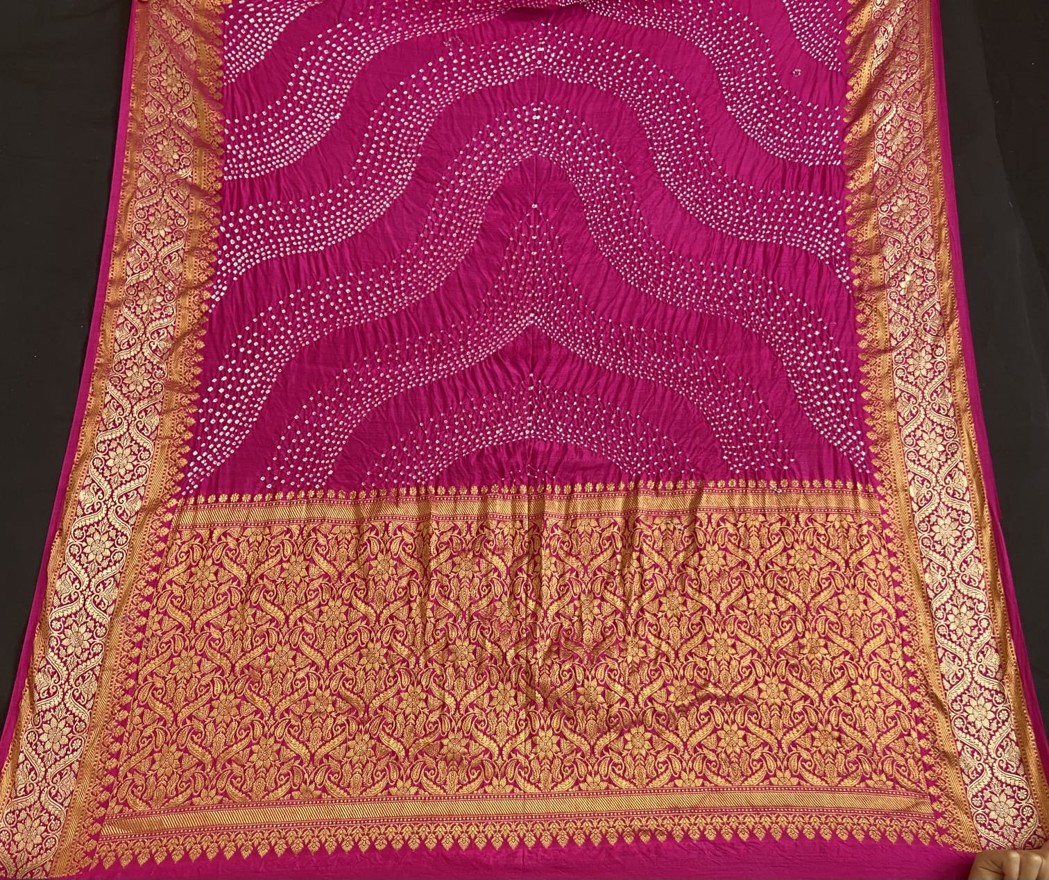 Shirin kanjivaram dupatta/dupatta - Saffronfashionindia
