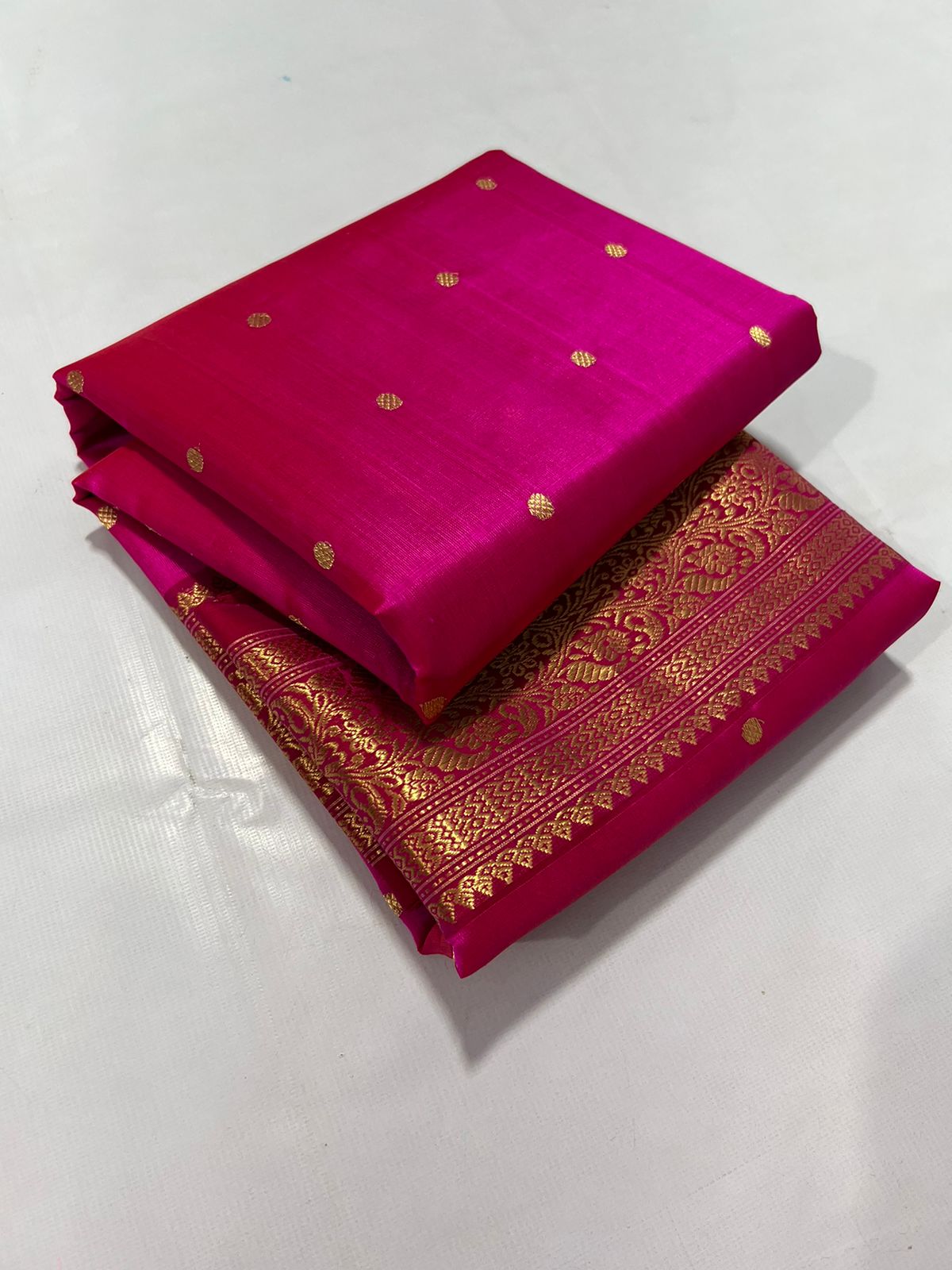 Niharika Chanderi Pattu saree - Saffronfashionindia