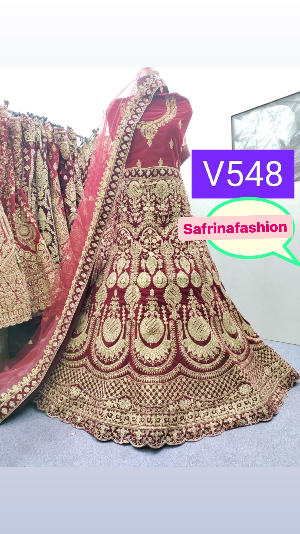 Kinjal bridal lehangas - Saffronfashionindia