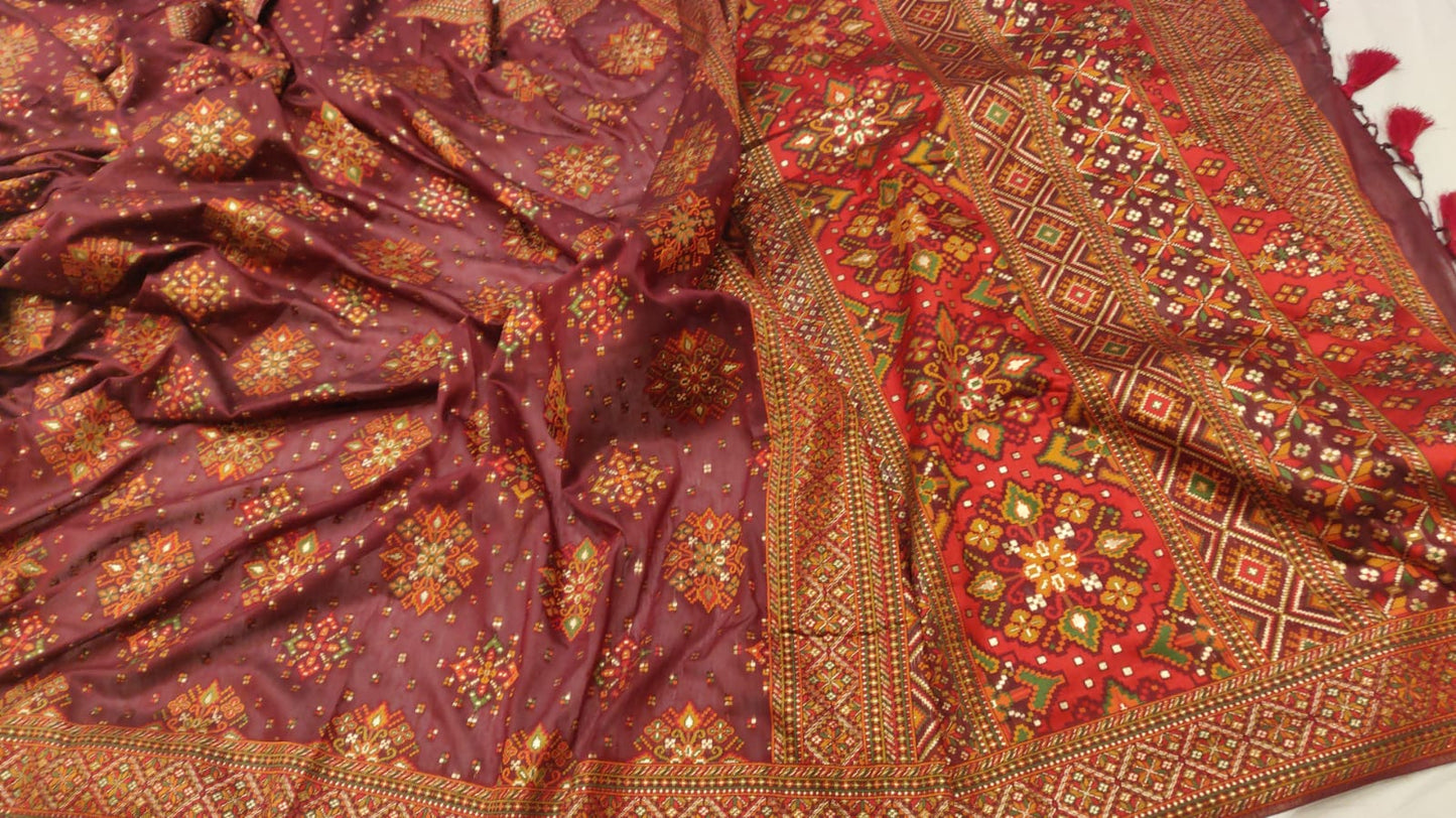 Beautiful Kani silk saree - Saffronfashionindia