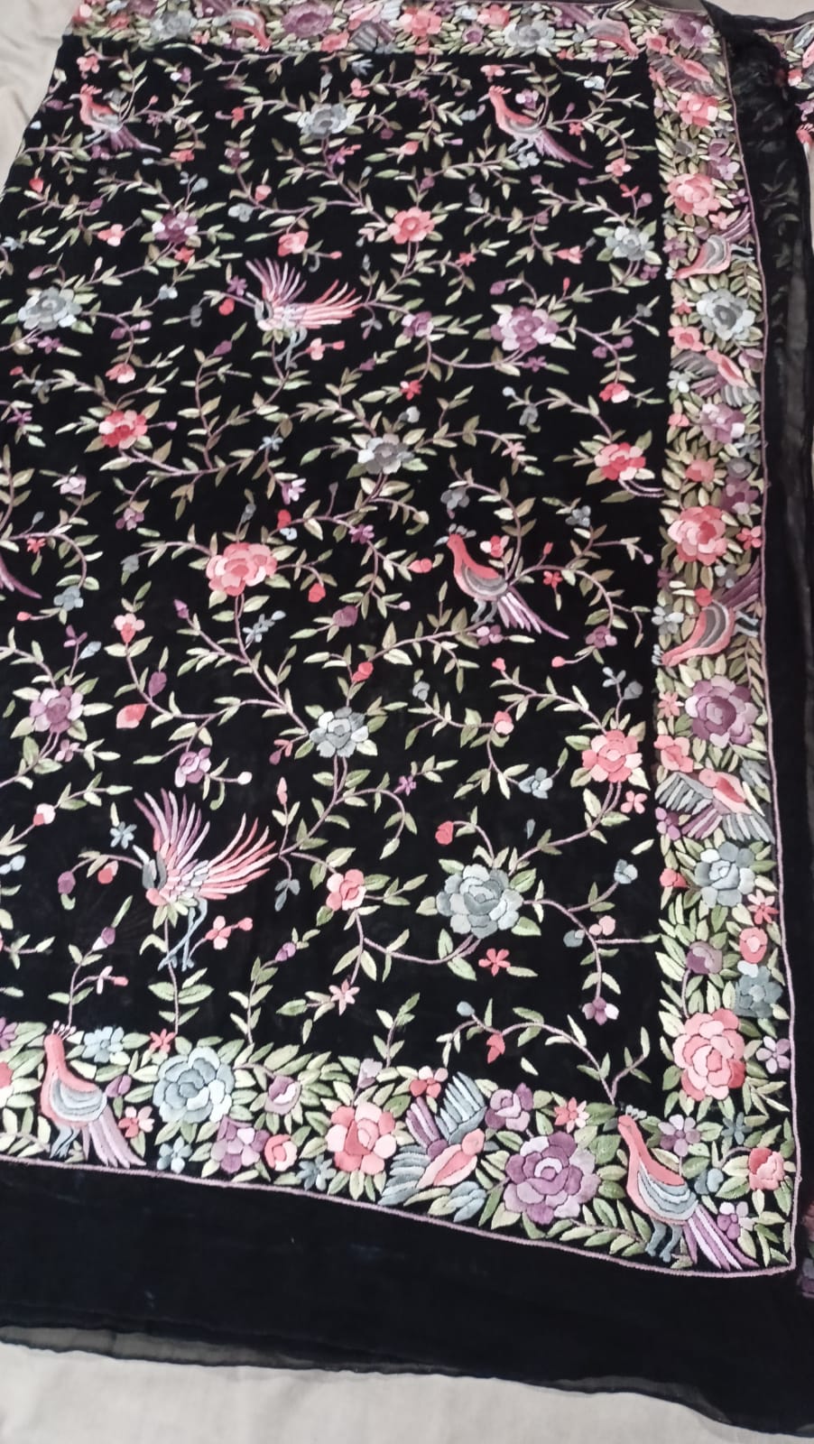 Mayera Parsi saree Authentic Parsi gara sarees blouse SaffronFashionindia, SaffronFashion