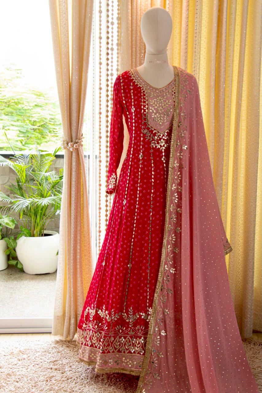 Surili wedding gown - Saffronfashionindia