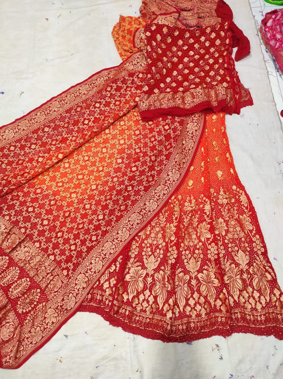 Gehraiyan lehanga choli - Saffronfashionindia