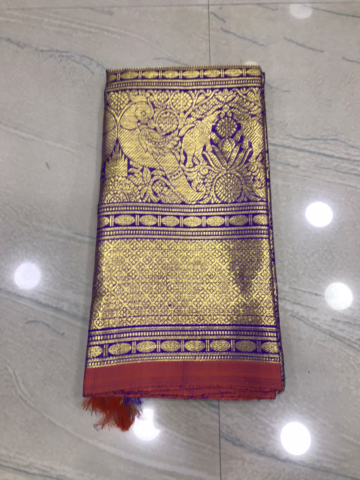 Vamisha kanjeevaram dupatta - Saffronfashionindia