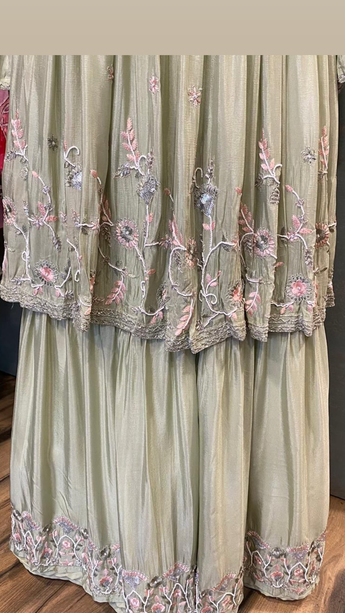 Janara beautiful gown - Saffronfashionindia
