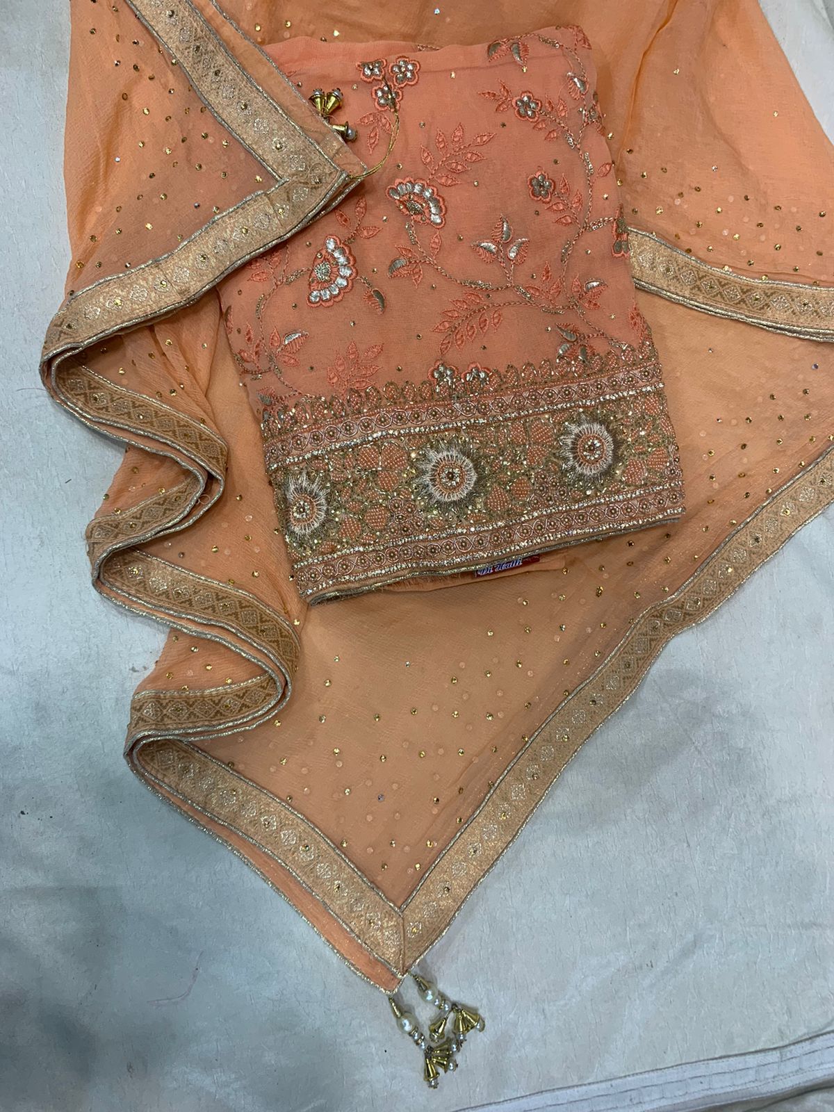 Malvika salwar suit - Saffronfashionindia