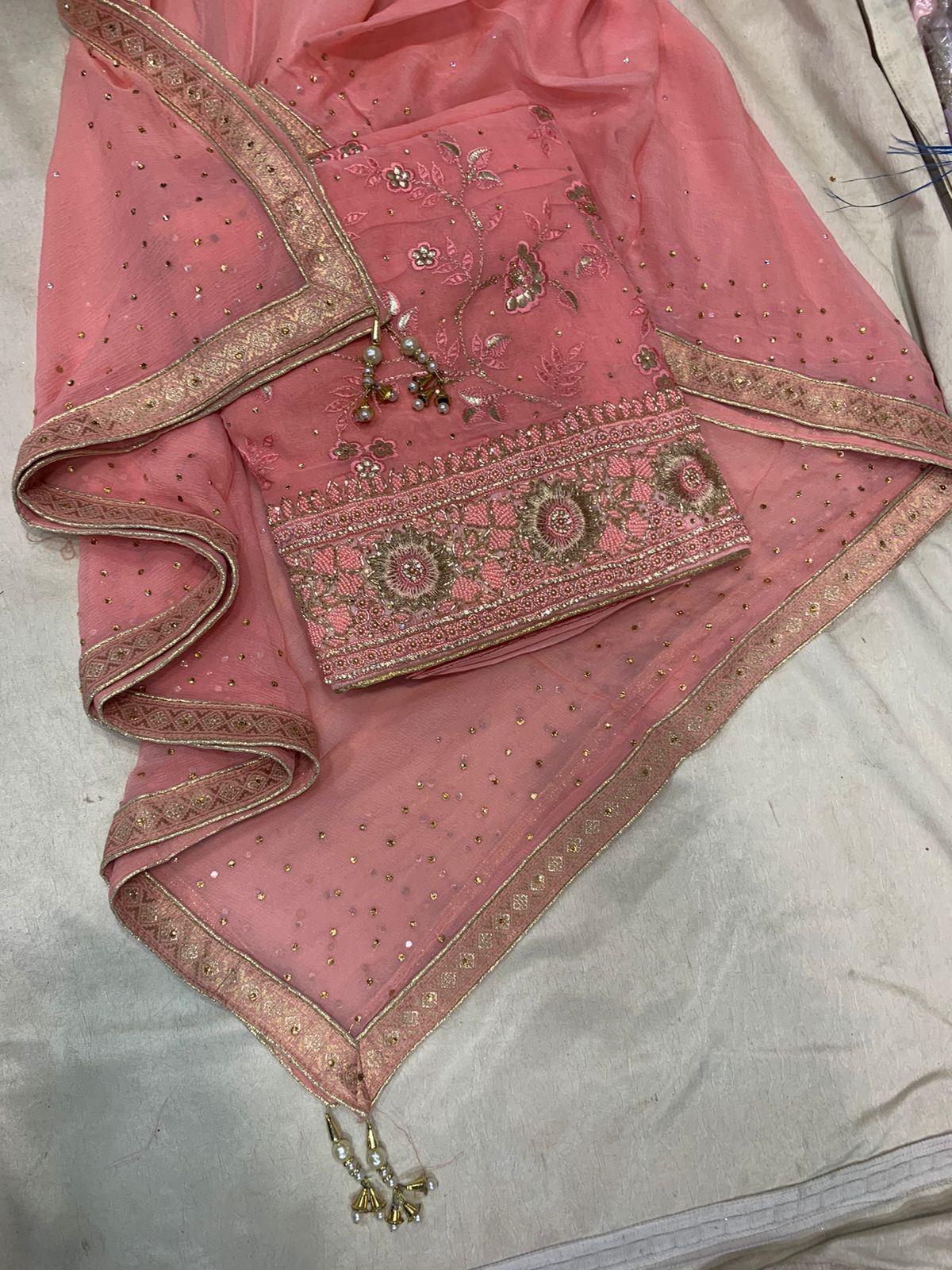 Malvika salwar suit - Saffronfashionindia