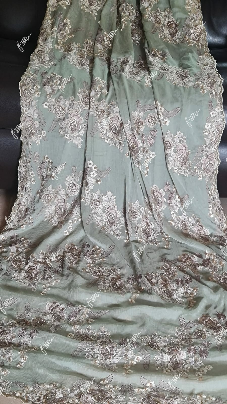 Avesha stylish sarees - Saffronfashionindia
