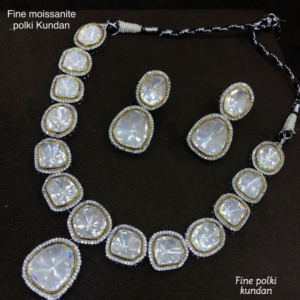 Navesha polki necklace - Saffronfashionindia