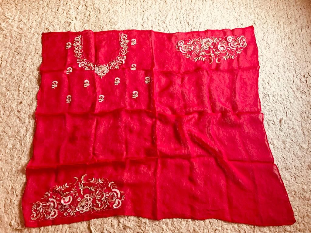 Gujarish  premium posh saree - Saffronfashionindia