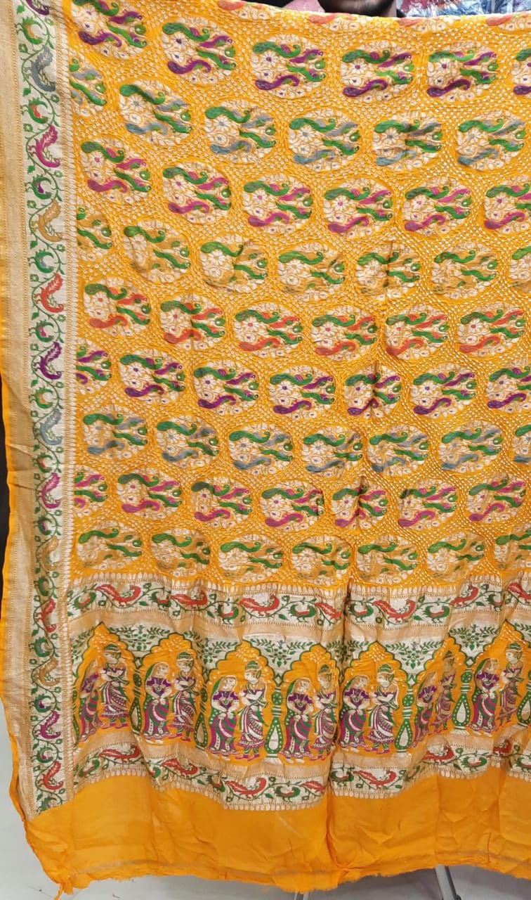 Radhe patola dupatta - Saffronfashionindia