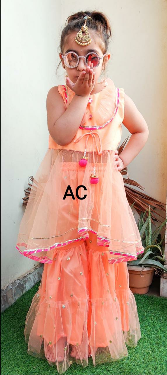 Sweetly kids dress - Saffronfashionindia