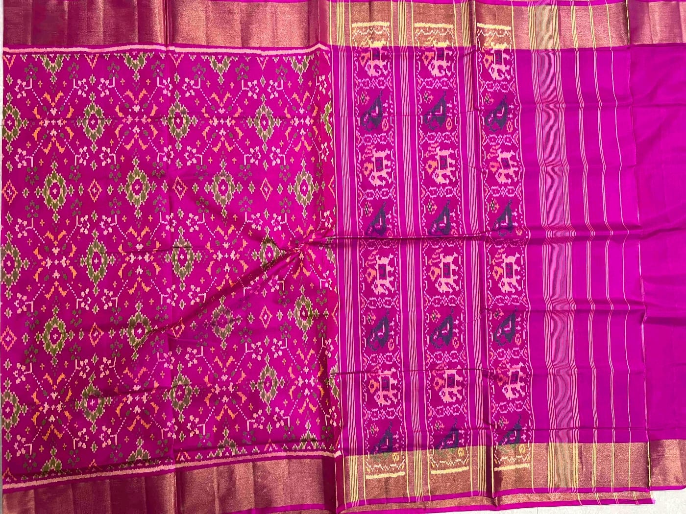 Arvani patan patola saree - Saffronfashionindia