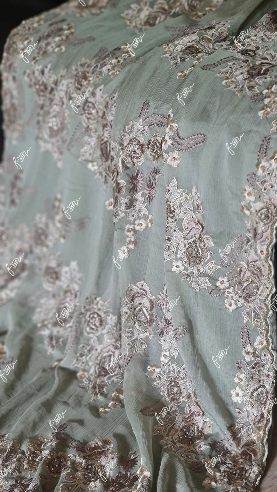 Avesha stylish sarees - Saffronfashionindia