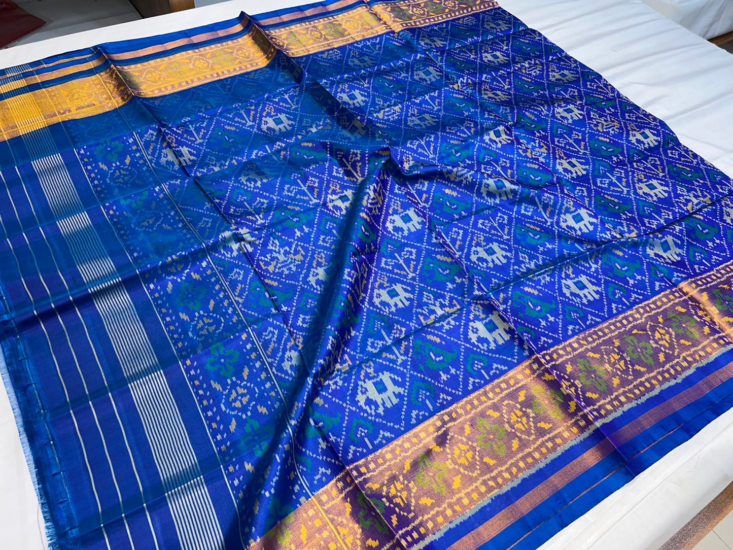 Overa patola dupatta - Saffronfashionindia
