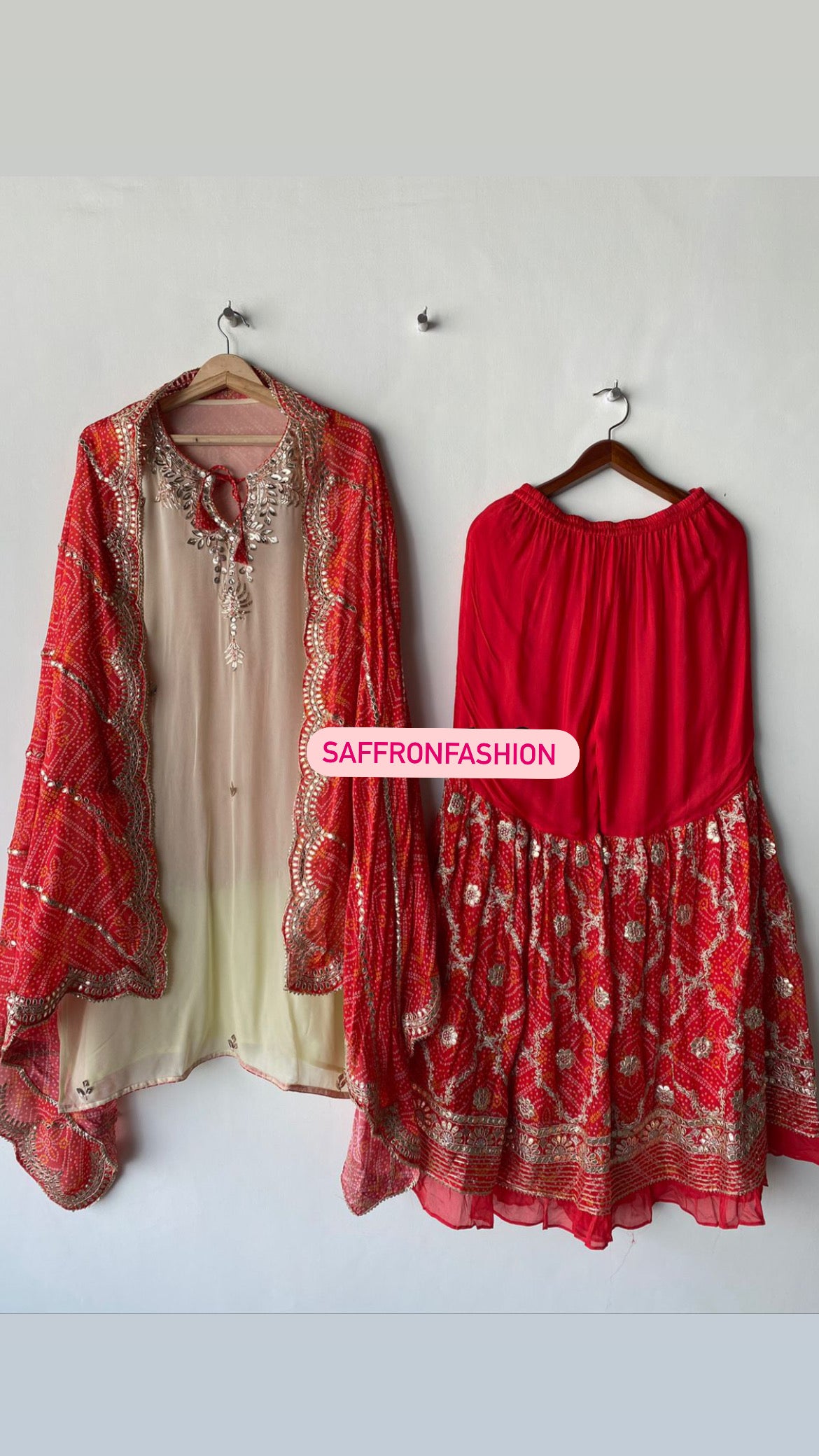 Classy sharara dress - Saffronfashionindia