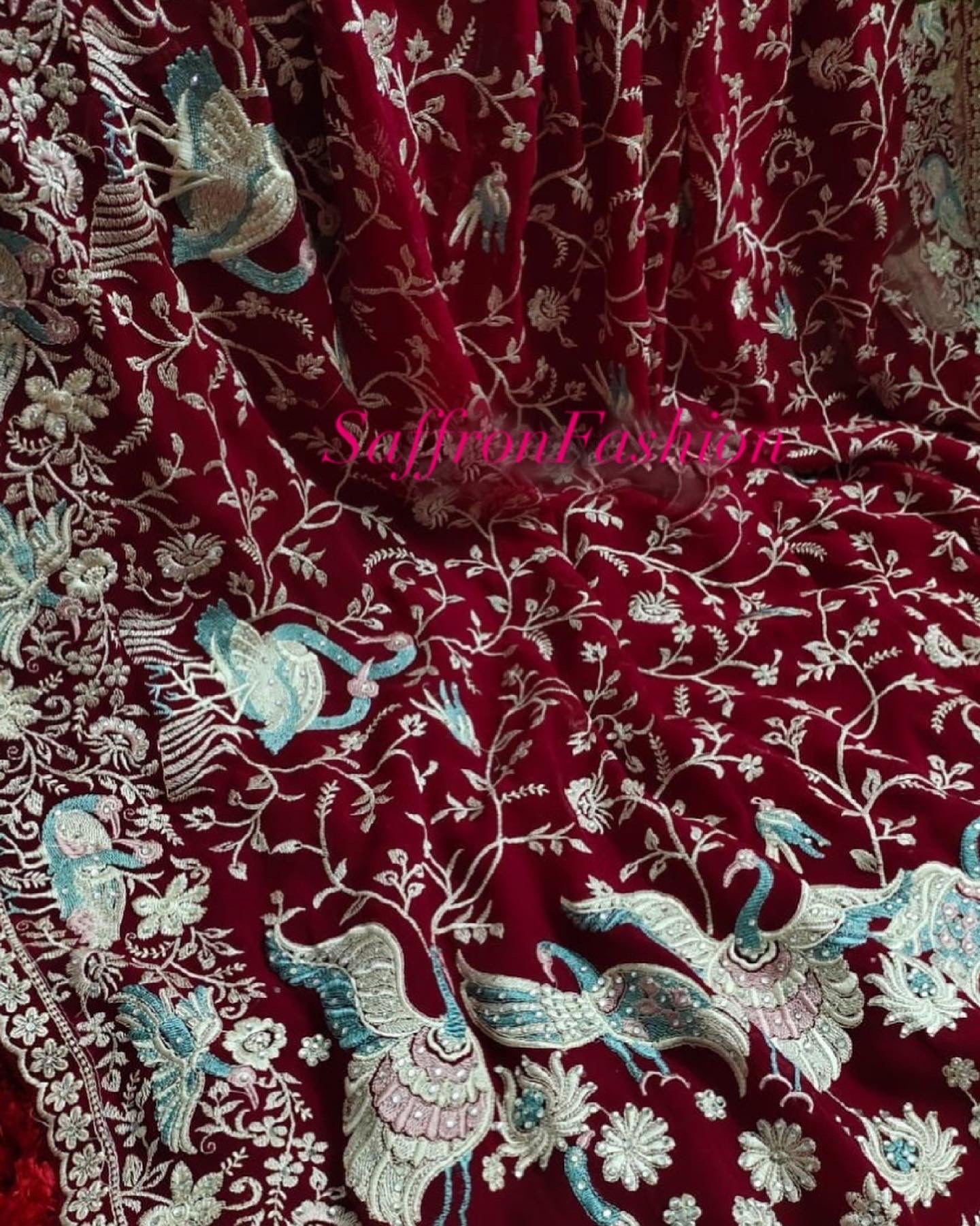 Parsi gara saree - Saffronfashionindia
