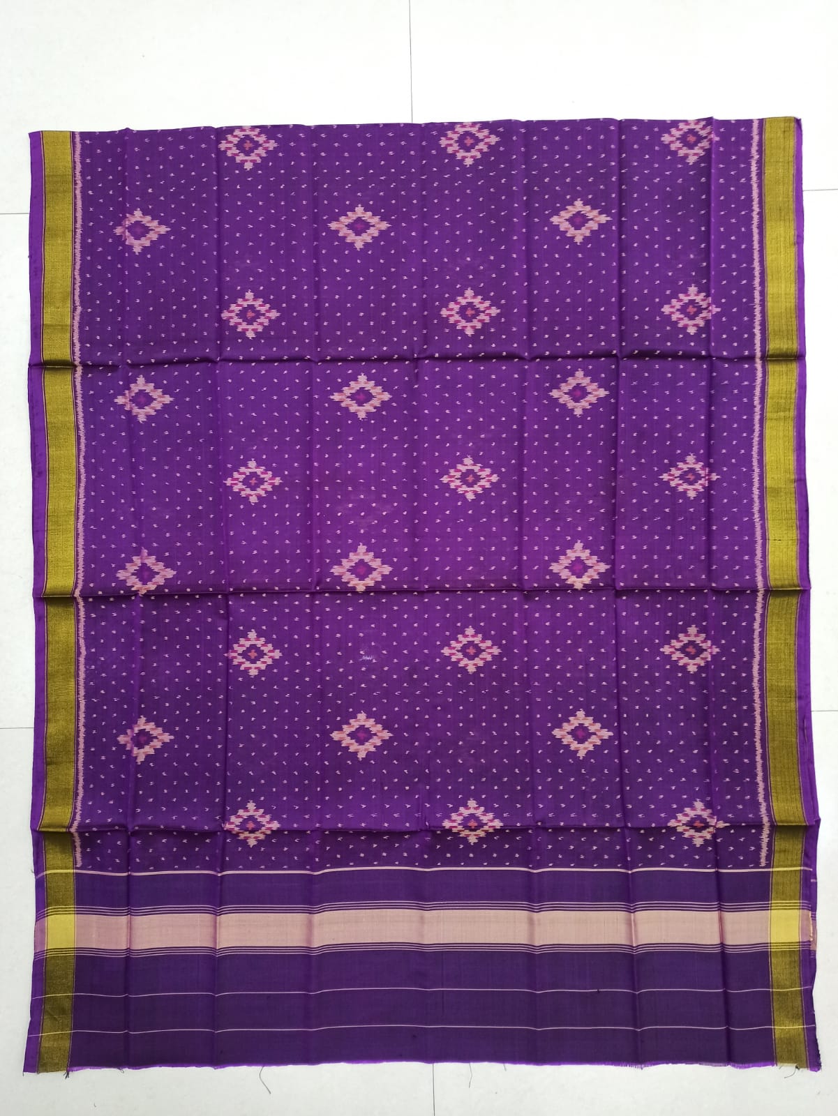 Rajkot ikkat Patola dupatta - Saffronfashionindia