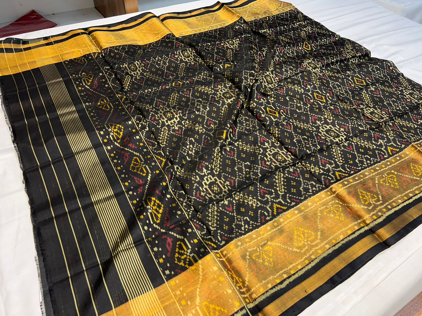 Overa patola dupatta - Saffronfashionindia