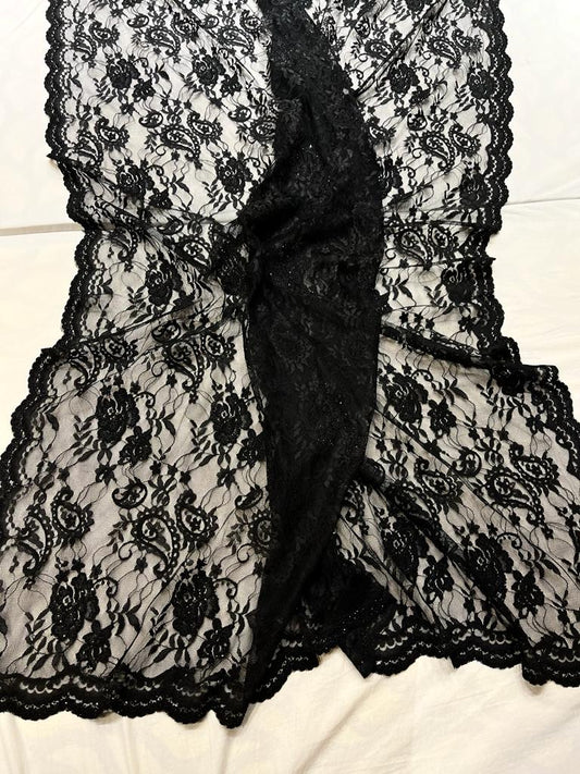 Lacy Swarovski saree - Saffronfashionindia