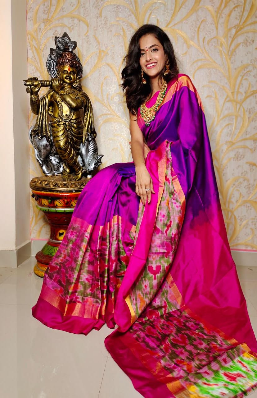 Pochampally saree - Saffronfashionindia